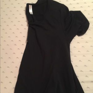 Large black perfect tee lularoe